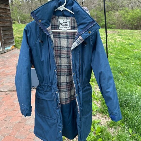 The Woolrich Woman vintage wool blend parka. Small - Picture 1 of 9